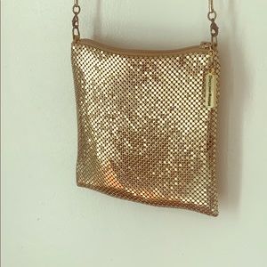 Whiting and Davis chainmail mini crossbody